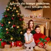 Sapin de Noël Artificiel 180 cm Facile à Installer - Aspect Voir les images du produit 8