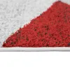 Moderner Wohnzimmerteppich mit abstraktem Muster grau rot Produktbild-Vorschau 3