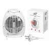 A white electric heater and its packaging are displayed on a white background. Náhľad obrázku produktu