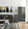 Kommode AKORD CL5 Weiß 40 cm 5 Schubladen Front Graphitgrau Produktbild-Vorschau 5