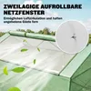 Slnečný domček OUTSUNNY 845-608, s oknami, rajský domček, Náhľad obrázku produktu 10