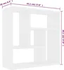 vidaXL Nástěnná police bílá 45,1x16x45,1 cm výrobek ze Náhled obrázku produktu 6