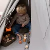 Sunny Alba tenda tipi per bambini in grigio | tenda Wigwam Anteprima dell’immagine prodotto 5