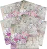 100 Blatt Blumen Blumen Thema Papierservietten Tissue Produktbild-Vorschau 1
