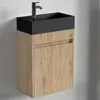 LOMAZOO Toilettenmöbel helles Eichenholz - Wc Möbel - Produktbild-Vorschau 1