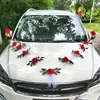 Auto Schmuck Braut Paar Rose Deko Dekoration Autoschmuck Produktbild-Vorschau 4