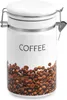 Récipient de stockage pour café Zeller, céramique/acier Voir les images du produit 4
