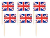 50 Flaggen Deko Picker England Großbritannien Union Jack Produktbild-Vorschau 1
