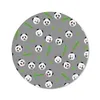 MuchoWow® Mauspad Mousepad Panda - Bambus - Entwurf 50x50 Produktbild-Vorschau 1