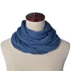 Jersey Stoff Loop Schal Dunkelblau Produktbild-Vorschau 3
