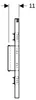 Geberit Duofix Traversenelement Wandarmatur UP 111785002 Produktbild-Vorschau 3