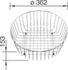BLANCO 220574, 365 mm, 365 mm, 130 mm Podgląd zdjęcia produktu 2