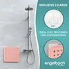 Engelbach® Duschmatte rutschfest 53x53cm - mit Aufhängung | Produktbild-Vorschau 3