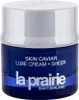 A product shot of a La Prairie Skin Caviar Luxe Cream Sheer jar. Voir les images du produit