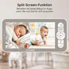 2K-Babyphone setzen 2 Kameras PTZ 355 °, 5 "Babyphone MIT Produktbild-Vorschau 3