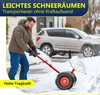 MASKO® Schneeschaufel auf Rädern höhenverstellbar - 5-Fach Produktbild-Vorschau 9