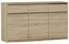 Komoda 120 cm 3 zásuvky 3 dveře skříňka FRAMIRE S-3 sonoma Náhled obrázku produktu 9