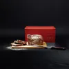Lumaland Cuisine Brotkasten Brotdose aus Metall mit Bambus Produktbild-Vorschau 14