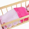 Puppenbettwäsche Set mit Kissen und Decke – passend für Produktbild-Vorschau 3