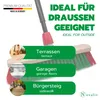 Novaliv Kehrbesen Besen mit Teleskopstiel Straßenbesen mit Produktbild-Vorschau 4