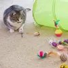 Katzen zubehör,21 Stück Katzen Spielzeug mit Katzentunnel, Produktbild-Vorschau 2