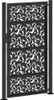 vidaXL Cancello da giardino nero 100x175 cm design ad ante Anteprima dell’immagine prodotto 6