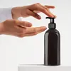 Oputec 6 x 500ml Seifenspender aus Kunststoff schwarz + Produktbild-Vorschau 3