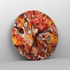 Wanduhr - Rund - Glasuhr - Abstraktion modern - 40x40cm - Produktbild-Vorschau 4