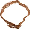 PCS Rattan-Flechtgürtel für Damen, Elastischer Gürtel Produktbild-Vorschau 5