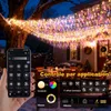 15m Guirlande Lumineuse LED，600 LEDs Multicolore Guirlande Voir les images du produit 4