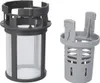 Two dishwasher filters are shown against a white background. Voir les images du produit