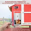 Jopassy 7,8W Automatická dvířka pro kuřata, 30*30cm dvířka Náhled obrázku produktu 6
