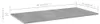 Półki na książki 8 szt. Szary beton 80x30x1,5 cm materiał Podgląd zdjęcia produktu 5