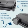 Aquarium Abdeckung LED 60x30 cm Aquarium Deckel Schwarz Mit Produktbild-Vorschau 5