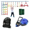 Park Linowy Przenośny 15M Tor Przeszkód Ninja Dla Dzieci Podgląd zdjęcia produktu 8