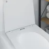 vidaXL Toilettensitz Weiß 47 x 36 x 3,4 cm Duroplast Produktbild-Vorschau 4