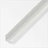 alfer Winkel 2 m, 20 x 20 mm PVC (Kunststoff) glatt weiss Produktbild-Vorschau 1