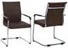 Conjunto de 2 sillas para visitantes HWC-Q85, sillas de Vista previa de la imagen del producto 1