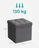 SONGMICS 30 cm lavice s úložným prostorem, skládací sedací Náhled obrázku produktu 5