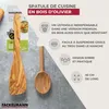 Fackelmann Pfannenwender 30 cm OLIVE, Wender aus Holz, Produktbild-Vorschau 6