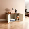 Relaxdays Katzenschrank f. Katzentoilette, separate Produktbild-Vorschau 3