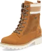 A single brown lace-up boot is shown against a white background. Produktbild-Vorschau