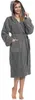 Ladeheid Damen Frottee Bademantel aus 100% Baumwolle Produktbild-Vorschau 3