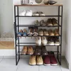 Yamazaki Schuhregal Metall 5 Reihen für 15 bis 18 Paar Produktbild-Vorschau 6