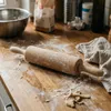 Drevený valček pohyblivý otočný 38 fi 6cm KUCHYNSKÝ VALČEK Náhľad obrázku produktu 6