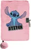 PASO Plüsch STITCH Tagebuch mit Vorhängeschloss Produktbild-Vorschau 2
