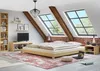 Niedriges Bodenbett Ehebett Vollholzbett in Kingsize Produktbild-Vorschau 8