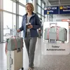 Sporttasche,42L Reisetasche(Gruen/Rosa) mit Schuhfach Produktbild-Vorschau 4