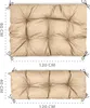 Palettenkissen Outdoor Waschbar - Set: 40x120 cm + 80x120 Produktbild-Vorschau 2
