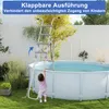 XINZI 4stupňový bazénový žebřík se sklopnou funkcí, nosnost Náhled obrázku produktu 6